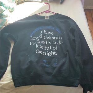 Black Crewneck Sweater by Wicked Clothes | Size M